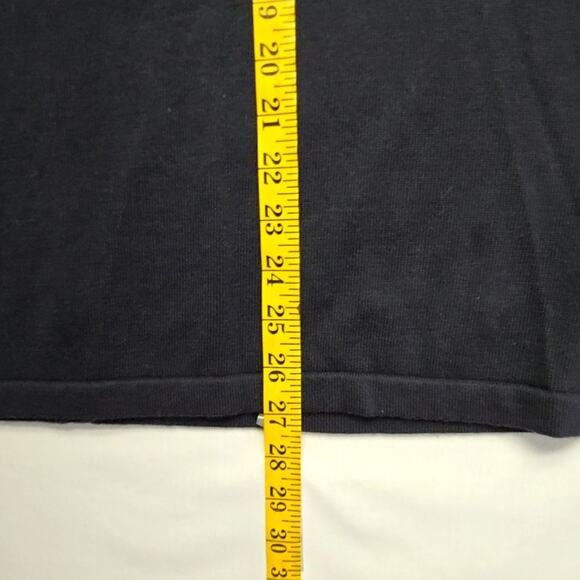 C.J. Banks Womens 1X Cardigan Tropical Fish Embroidery Black Button Front Top - Picture 11 of 11